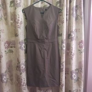 Brown The Limited petite career dress